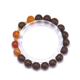 “ Fragrant Melody of Osmanthus” Incense Beads Bracelet and Necklace Set