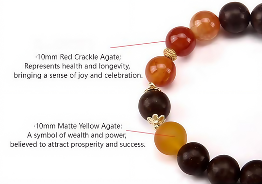 “ Fragrant Melody of Osmanthus” Incense Beads Bracele