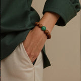 “Essence of Azure Qilin” Incense Beads Bracelet