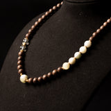“Zen Serenity White Tea” Incense Beads Necklace